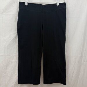 Champion Cropped Workout Leggings Women XL Black